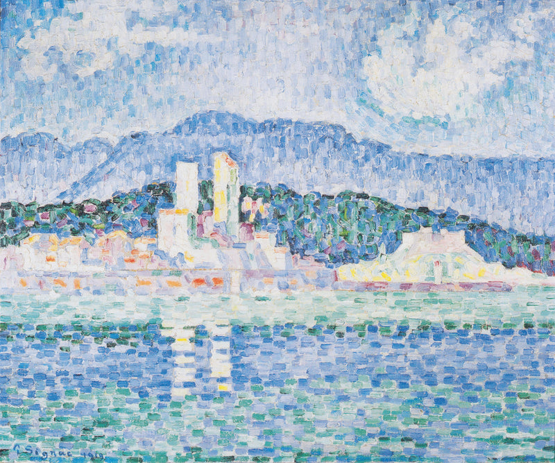 Antibes, thunderstorms by Paul Signac — Oil Painting Reproduction