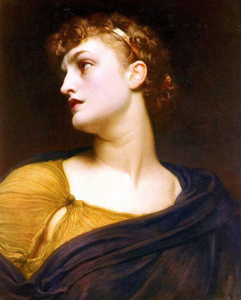 Antigone by Frederic Leighton — Oil Painting Reproduction