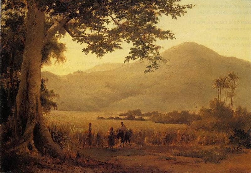 Antilian Landscape, St. Thomas by Camille Pissarro — Oil Painting Reproduction
