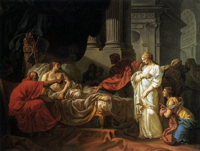 Antiochus and Stratonice in apartment