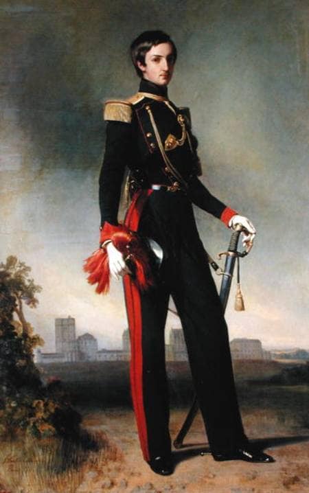 Antoine-Marie-Philippe-Louis d'Orleans Duc de Montpensier by Franz Xaver Winterhalter — Oil Painting Reproduction