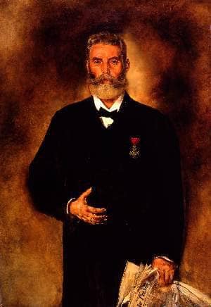 Portrait of Christoph Reisser by Anton Romako — Oil Painting Reproduction