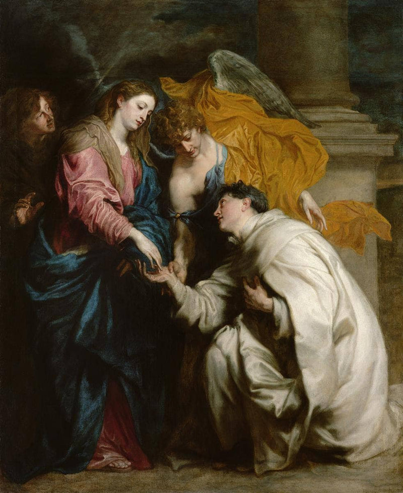 Blessed Joseph Hermann by Anthony van Dyck — Oil Painting Reproduction