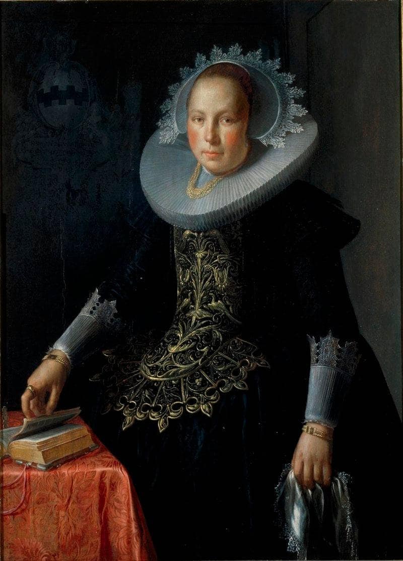 Antonetta Wtewael by Joachim Wtewael — Oil Painting Reproduction