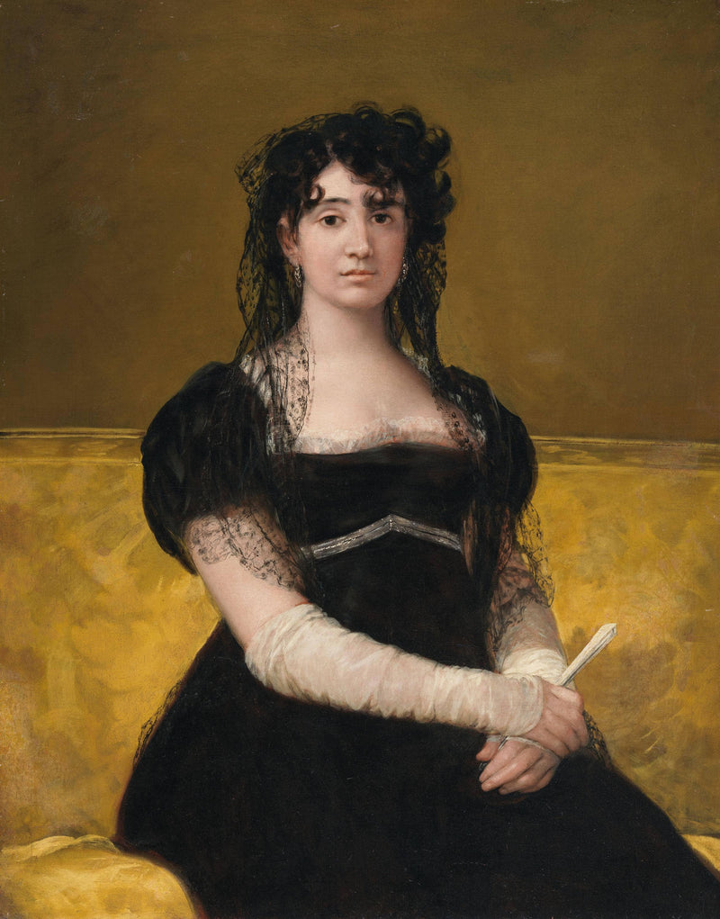 Antonia Zárate by Francisco Goya — Oil Painting Reproduction