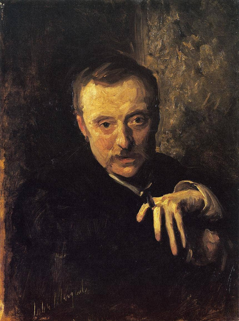 Antonio Mancini by John Singer Sargent — Oil Painting Reproduction
