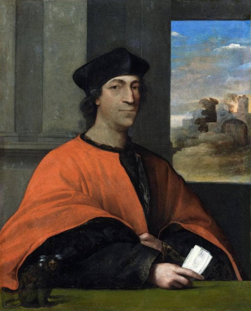Antonio Maria Ciocchi del Monte by Sebastiano del Piombo — Oil Painting Reproduction