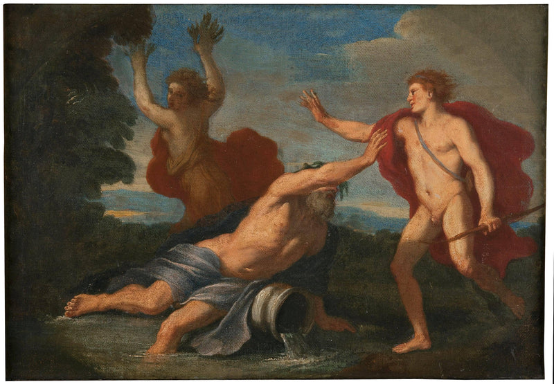 Apollon Och Dafne by Placido Costanzi — Oil Painting Reproduction