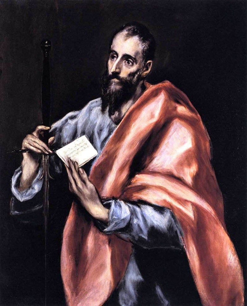 Apostle St. Paul by El Greco — Oil Painting Reproduction