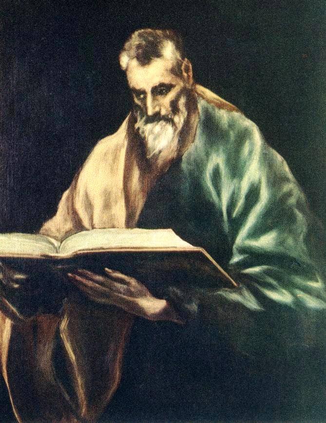 Apostle St. Simon by El Greco — Oil Painting Reproduction