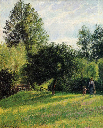 Apple Trees, Sunset, Eragny in hallway