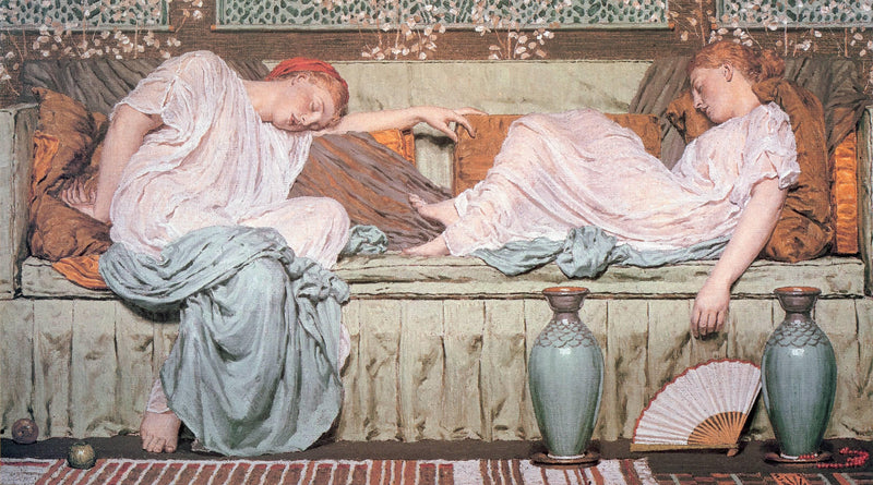 Apples by Albert Joseph Moore — Oil Painting Reproduction