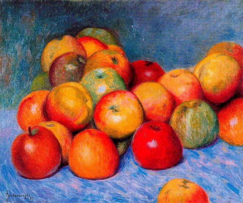 Apples by Federico Zandomeneghi — Oil Painting Reproduction