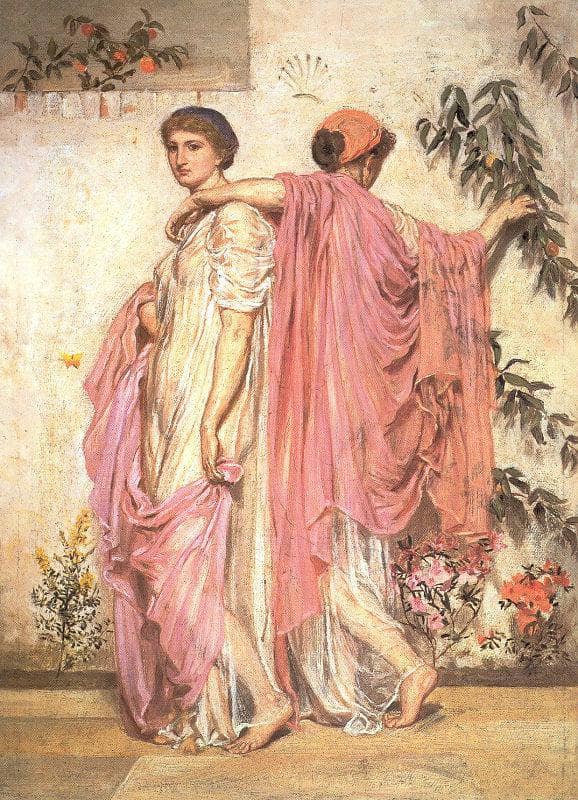Apricots by Albert Joseph Moore — Oil Painting Reproduction