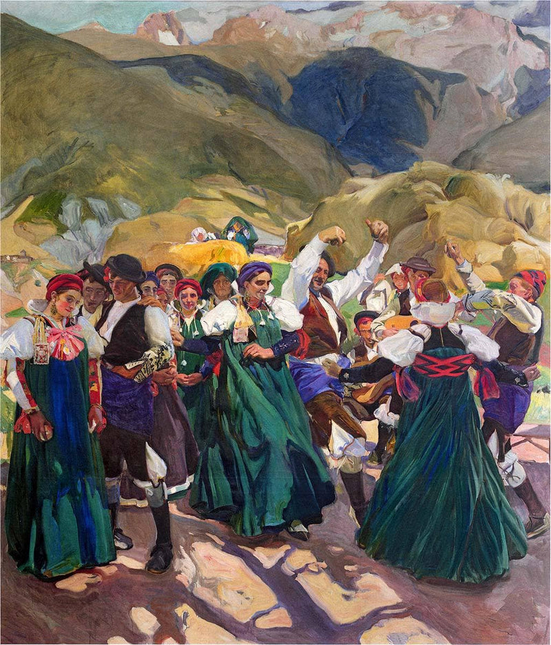 Aragón, Jota by Joaquín Sorolla — Oil Painting Reproduction