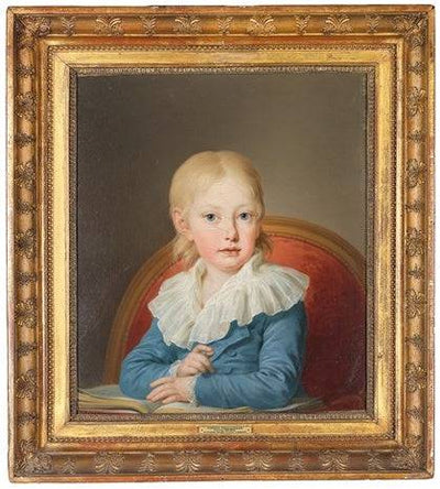 Archduke Joseph Franz Leopold as child in kitchen
