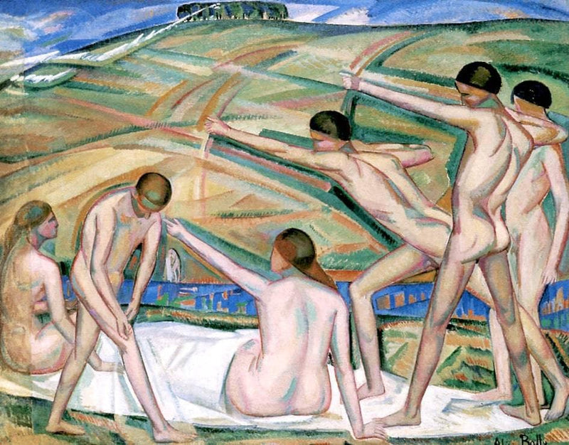 Archers by Alice Bailly — Oil Painting Reproduction
