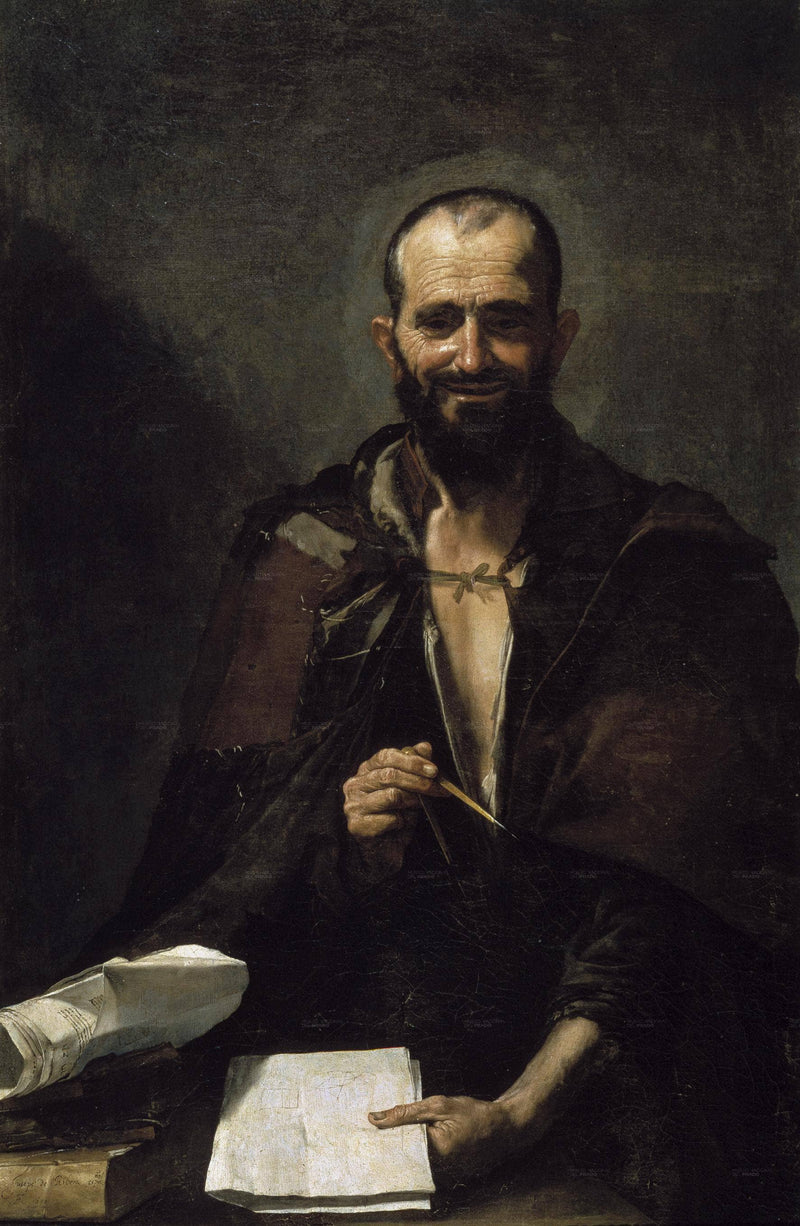 Archimedes by Jusepe de Ribera — Oil Painting Reproduction