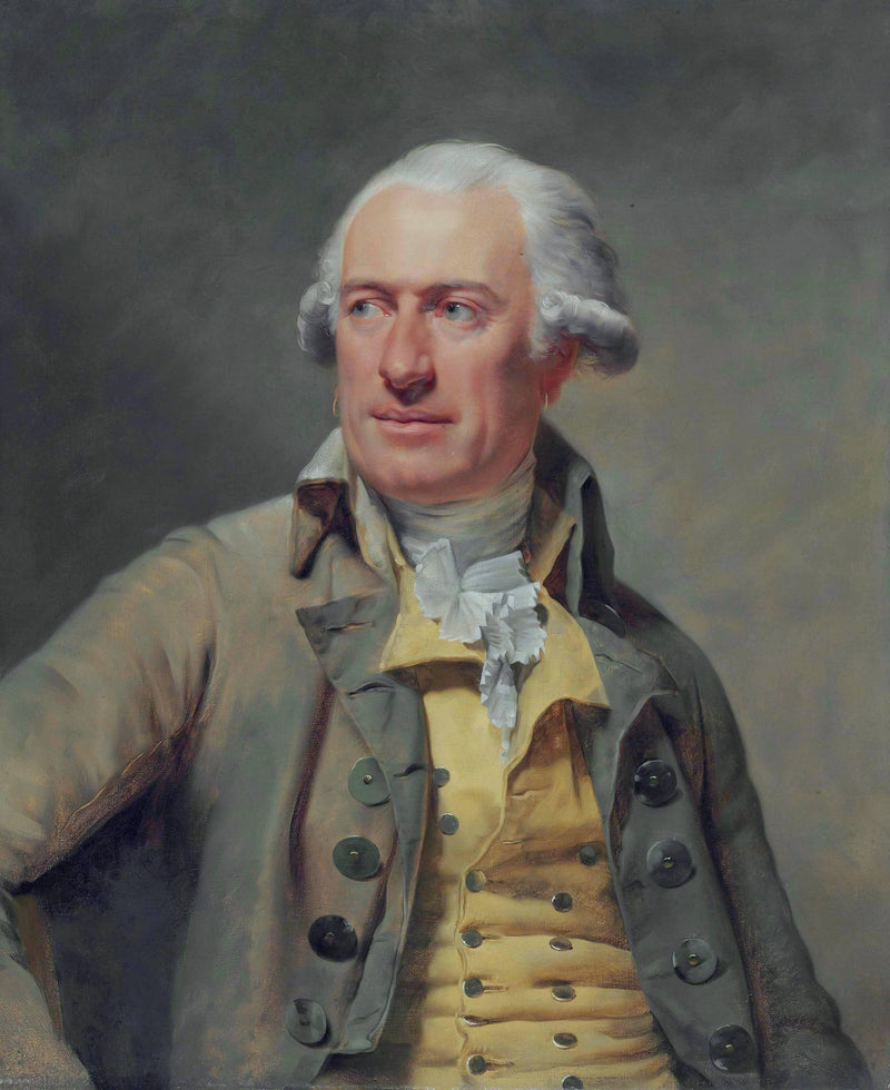 Architect Louis-François Petit Radel by Joseph Duplessis — Oil Painting Reproduction