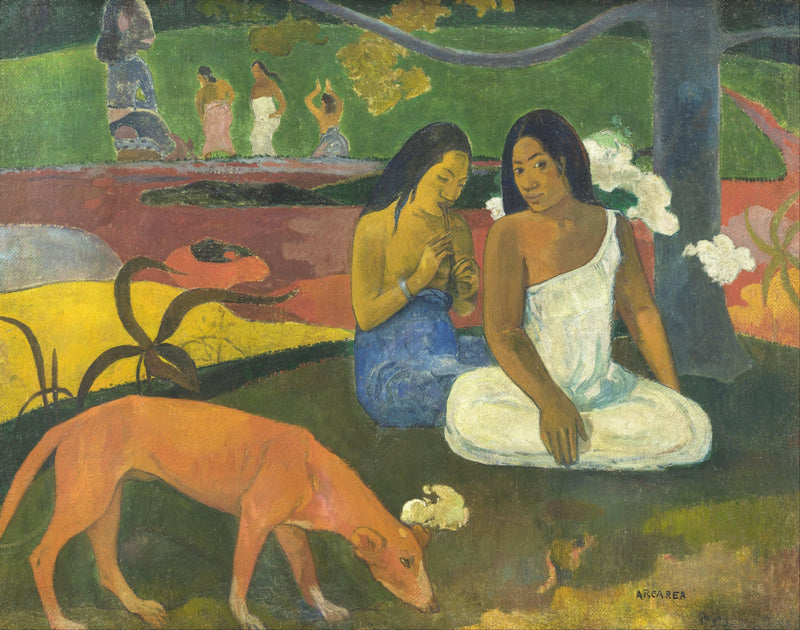Arearea I by Paul Gauguin — Oil Painting Reproduction