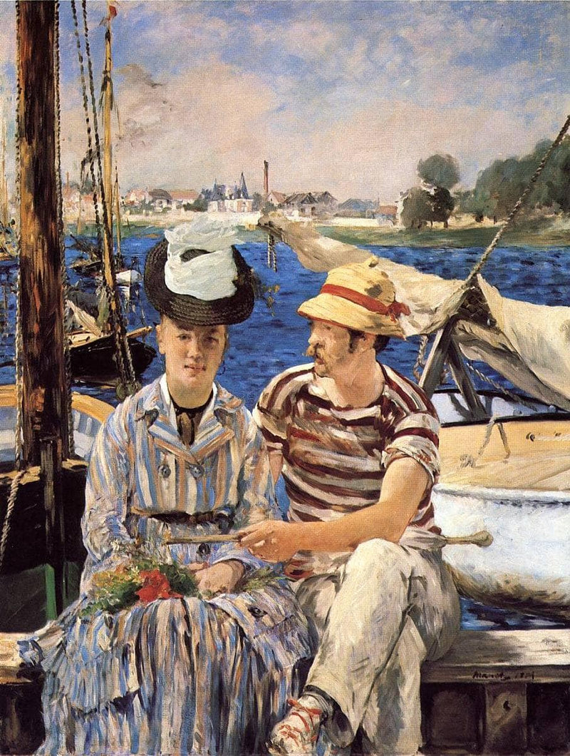 Argenteuil by Edouard Manet — Oil Painting Reproduction