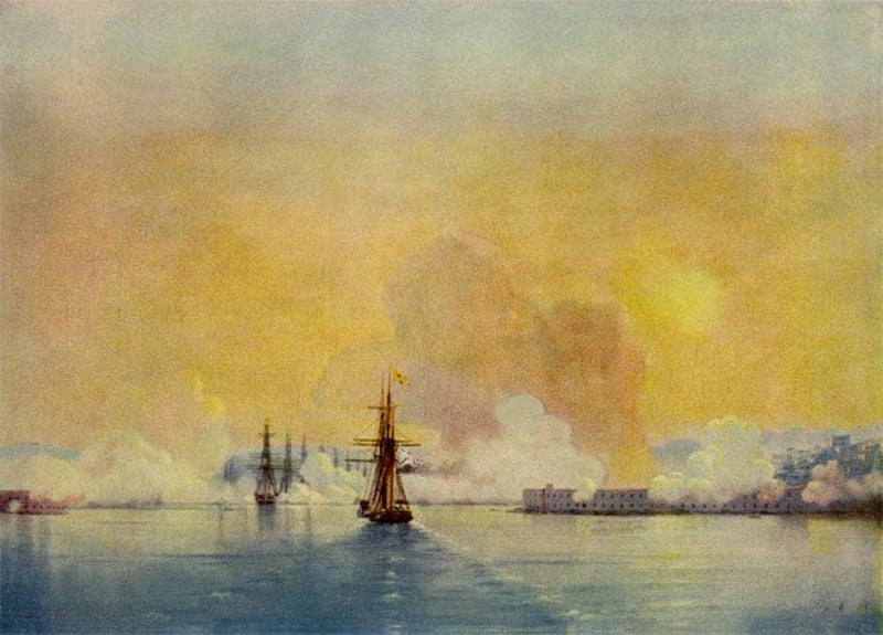 Arrival into Sevastopol Bay by Ivan Aivazovsky — Oil Painting Reproduction
