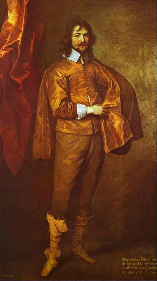 Arthur Goodwin, M.P. (oil on canvas) by Anthony van Dyck — Oil Painting Reproduction