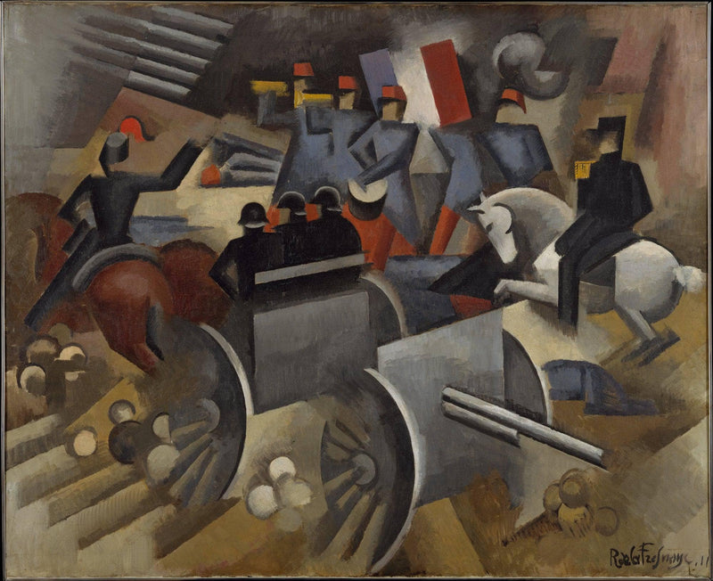 Artillery by Roger de La Fresnaye — Oil Painting Reproduction