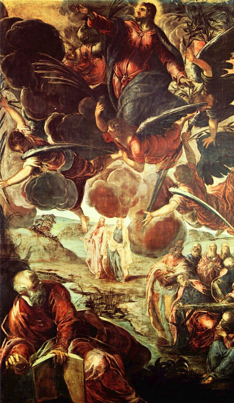 Ascension of Christ by Tintoretto — Oil Painting Reproduction