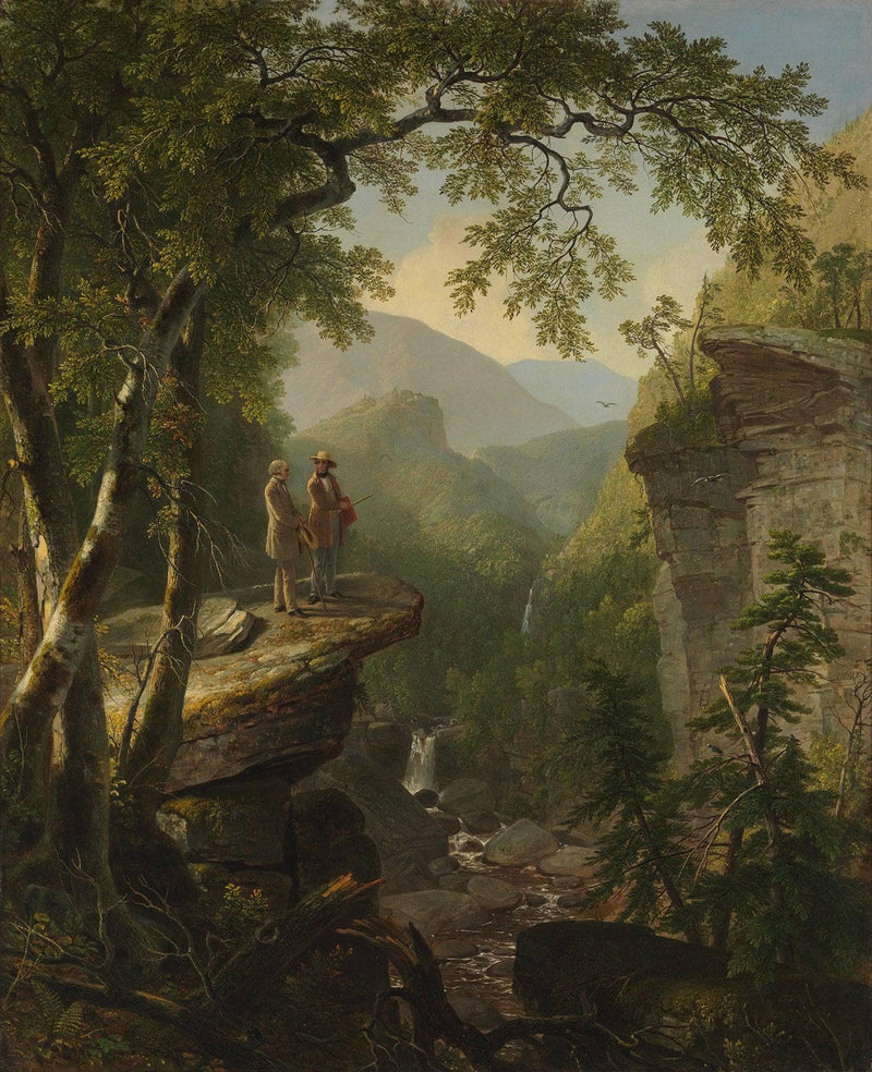Kindred Spirits by Asher Brown Durand — Oil Painting Reproduction