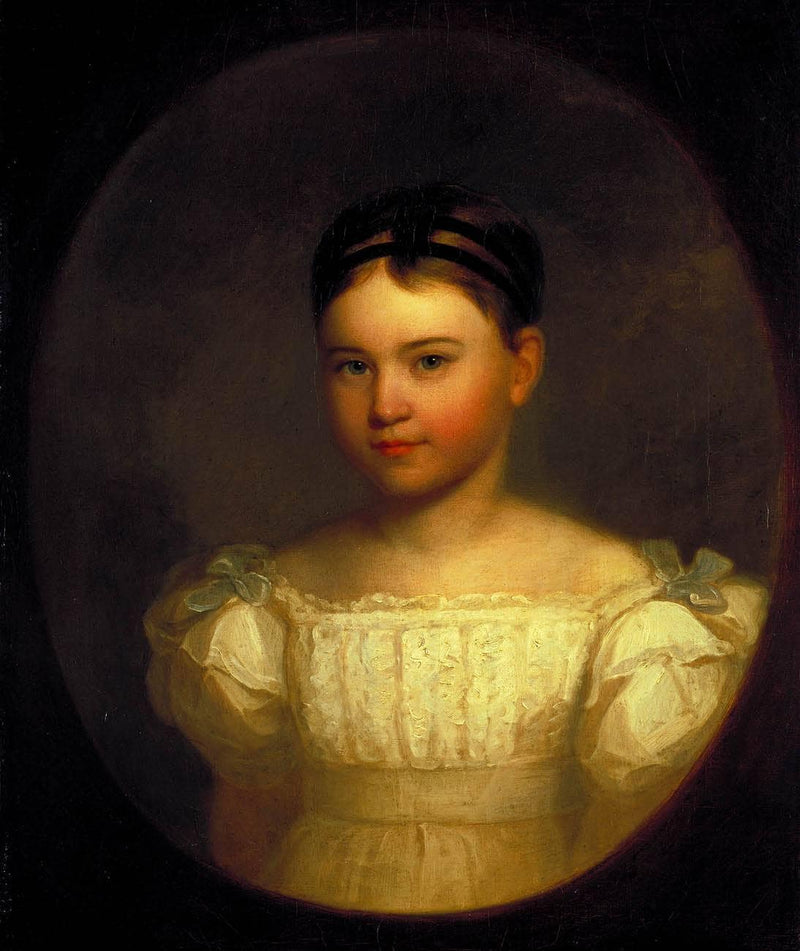 Mary Louisa Adams by Asher Brown Durand — Oil Painting Reproduction