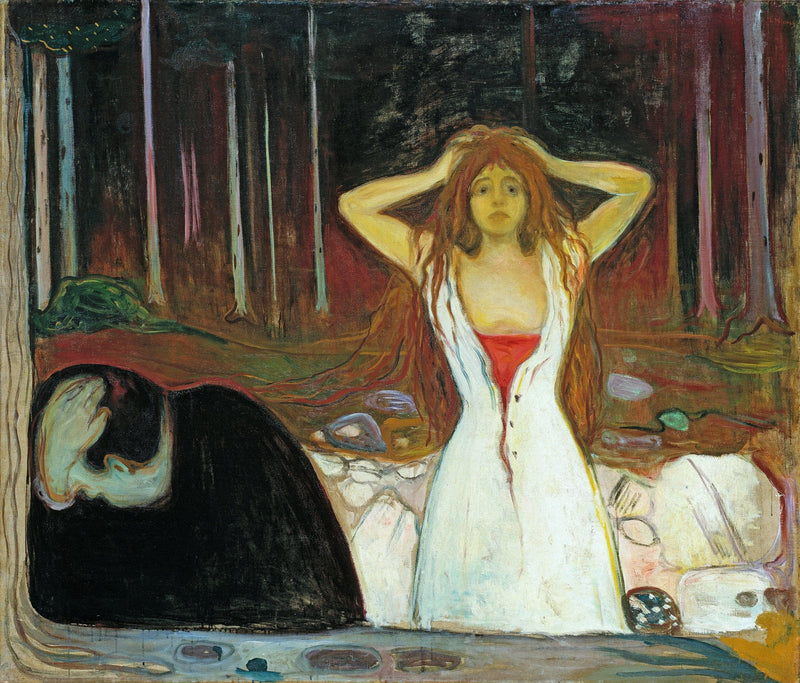 Ashes by Edvard Munch — Oil Painting Reproduction