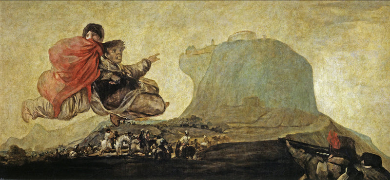 Asmodea / Fantastic Vision by Francisco Goya, Oil Painting Reproduction