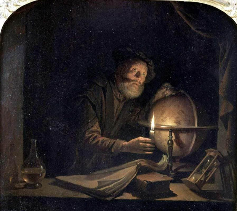 Astronomer by Gerrit Dou — Oil Painting Reproduction
