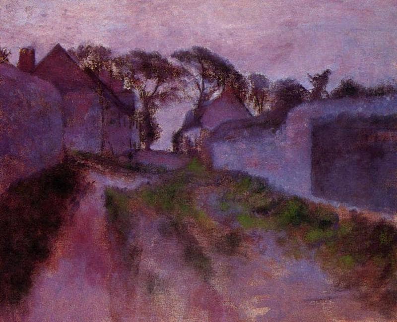 At Saint-Valery-sur-Somme by Edgar Degas — Oil Painting Reproduction