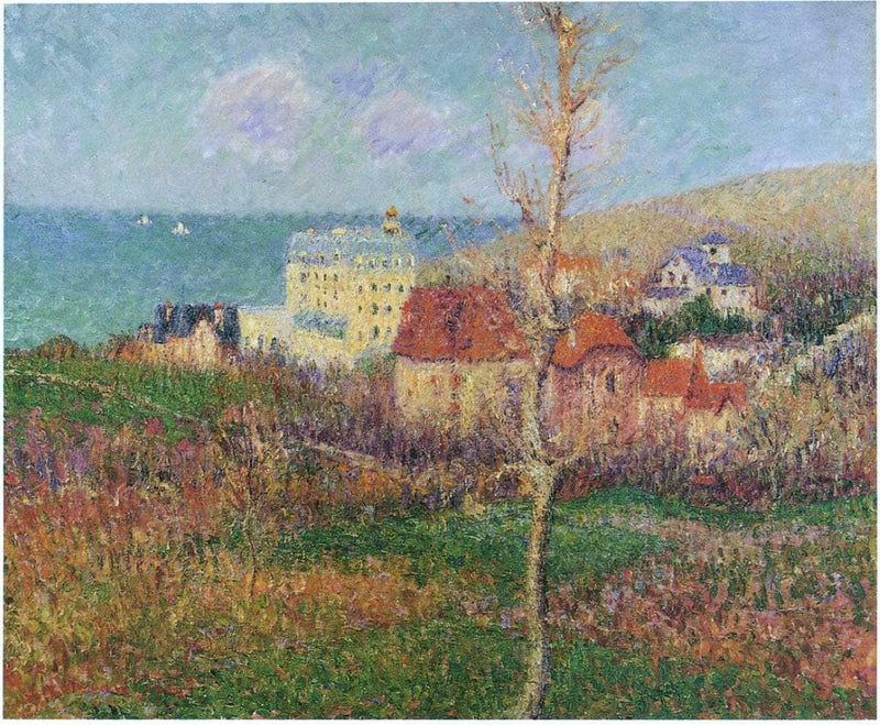 At the Coast of Normandy by Gustave Loiseau — Oil Painting Reproduction