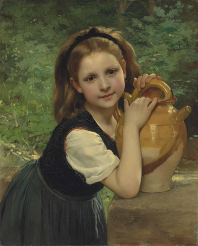 At the well in modern living room