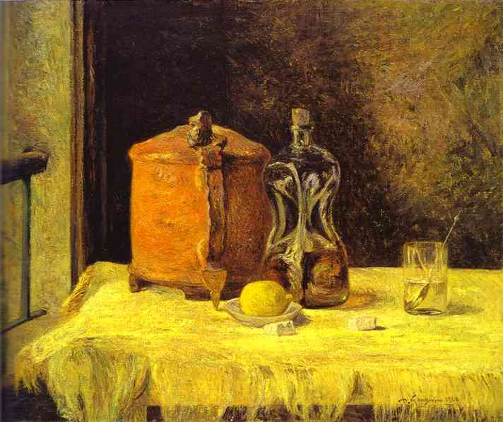 At the Window by Paul Gauguin — Oil Painting Reproduction