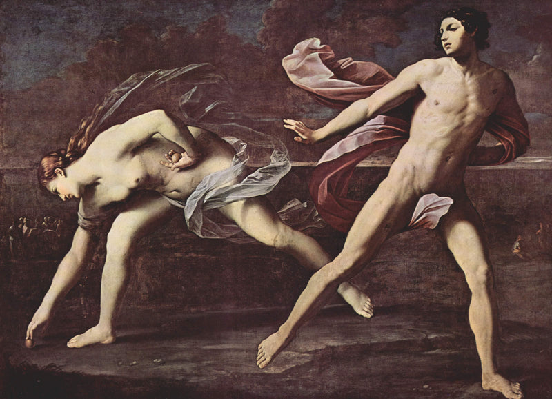 Atalanta and Hippomenes by Guido Reni — Oil Painting Reproduction