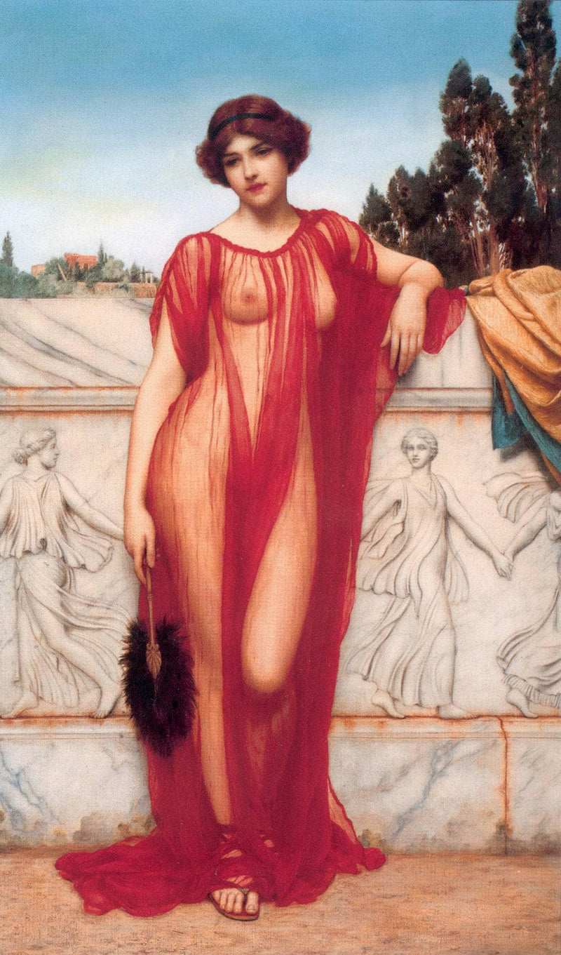 Athenais by John William Godward — Oil Painting Reproduction
