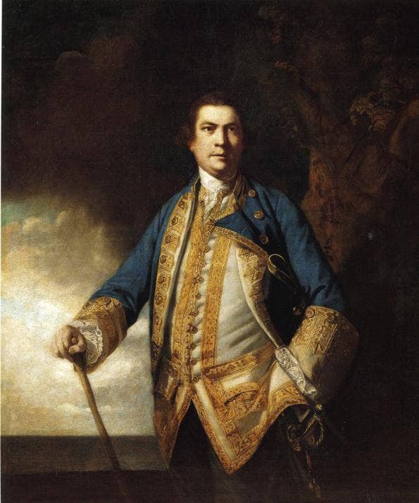 Augustus, 1st Viscount Keppel by Joshua Reynolds — Oil Painting Reproduction