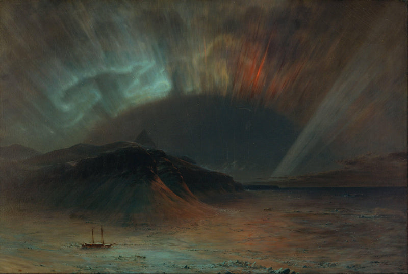 Aurora Borealis by Frederic Edwin Church — Oil Painting Reproduction