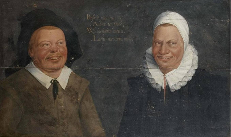 Autoportrait de l'artiste et de sa femme Rachel Ruysch by Juriaen Pool — Oil Painting Reproduction