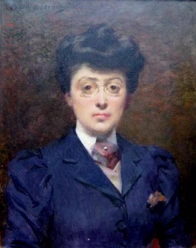Autoportrait by Louise Abbéma — Oil Painting Reproduction