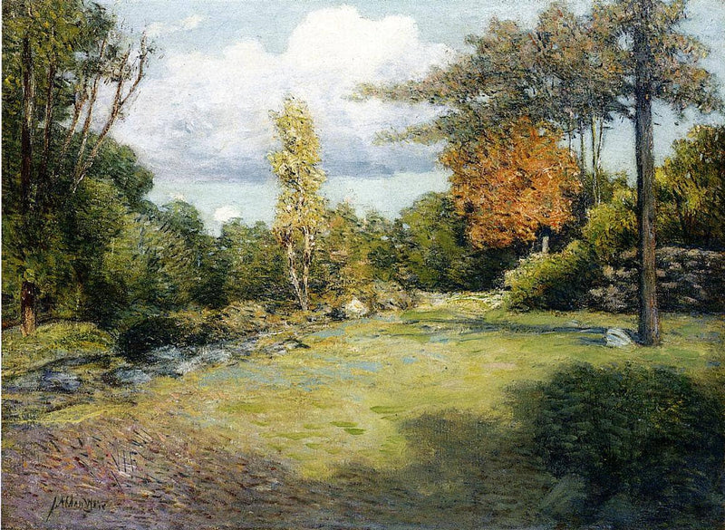 Autumn Days by Julian Alden Weir — Oil Painting Reproduction