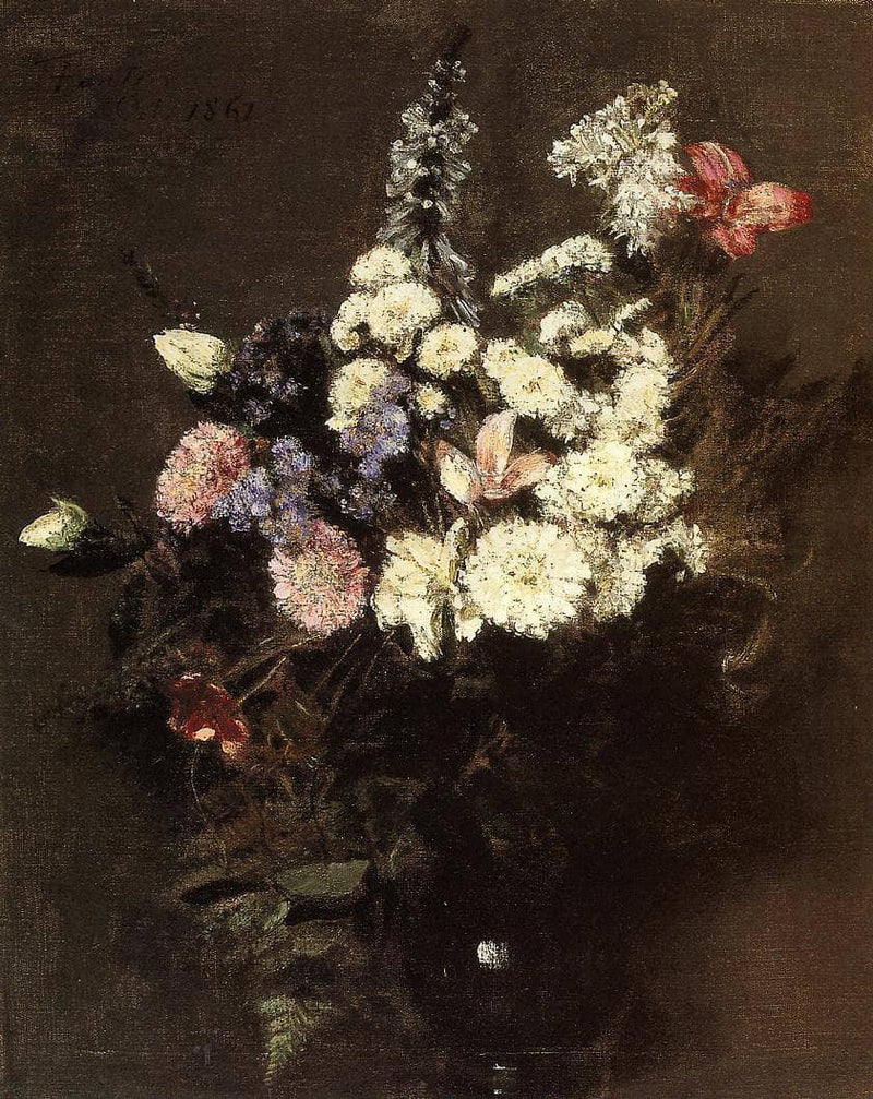 Autumn Flowers by Henri Fantin-Latour — Oil Painting Reproduction