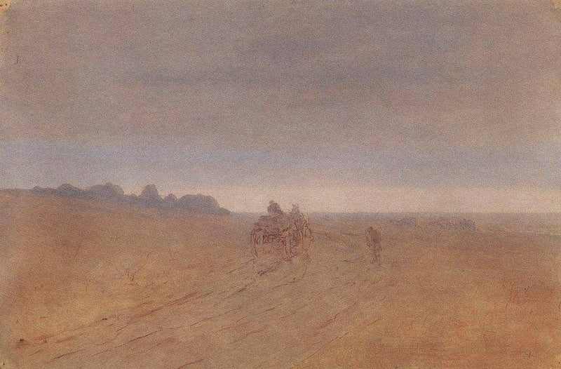 Autumn. Fog by Arkhyp Kuindzhi — Oil Painting Reproduction