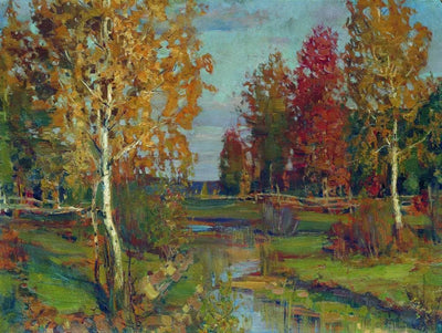 Autumn in master bedroom