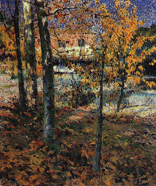 Autumn by Jose Malhoa — Oil Painting Reproduction