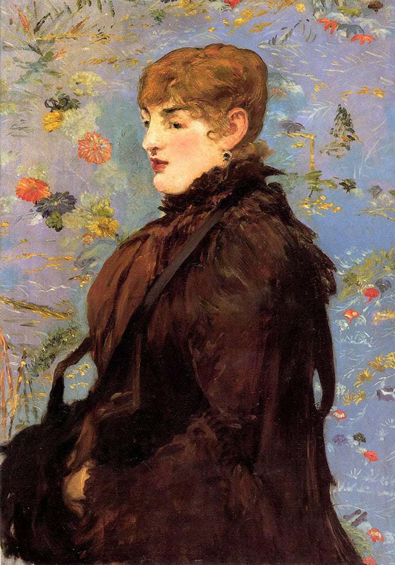 Autumn (Study of Mery Laurent) by Edouard Manet — Oil Painting Reproduction